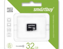 Карта памяти MicroSDHC SmartBuy 32GB cl10, SB32GBSDCL10-00LE
