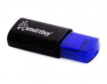 USB Flash SmartBuy Click 8GB черно-синий, SB8GBCL-B 