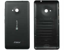 Задняя крышка Nokia 535 Lumia черная 2 класс