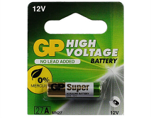 Батарейка 27A GP 5-BL, цена за 1 штуку