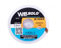Оплетка для выпайки Welsolo WL3015 (3,0мм*1,5м)