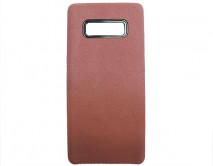 Чехол Samsung N950F Galaxy Note 8 Suede (темно-розовый) 