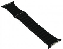 Ремешок Watch Series 42mm/44mm/45mm/49mm Leather Loop черный