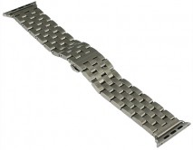 Ремешок Watch Series 42mm/44mm/45mm/49mm 5-bead серебро