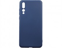 Чехол Huawei P20 Pro силикон синий