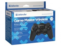 Беспроводной Геймпад (джойстик) Defender Game Master Wireless USB, радио, 12 кнопок, 2 стика, 64257