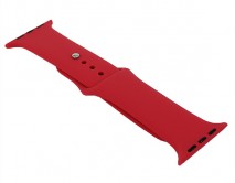 Ремешок Watch Series 42mm/44mm силиконовый rose red, SM #32 
