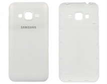 Задняя крышка Samsung J106H J1 mini prime (2016) белая 1 класс