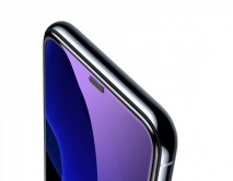 Защитное стекло Honor 8C Anti-blue ray черное