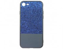 Чехол iPhone 7/8/SE 2020 Bling (синий)