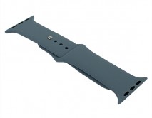 Ремешок Watch Series 42mm/44mm/45mm/49mm силиконовый lavender grey, SM #38