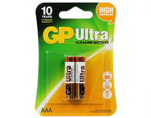 Батарейка AAA GP Ultra LR03 2-BL, цена за 1 упаковку