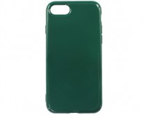 Чехол iPhone 7/8/SE 2020 Силикон 2.0mm (темно-зеленый)
