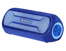 Колонка портативная Defender Enjoy S1000 синий, 65687 (20Вт,  45мм*2, 60–20000Гц, 85дБ, 4час, 3,5-мм мини-джек, Bluetooth4.2, Питание от USB 5В, Li-Ion аккумулятор 2000мА/ч,  7.7*7.5*17.75 см)