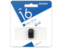USB Flash SmartBuy ART 16GB черный, SB16GBAK 