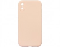 Чехол iPhone XR Силикон Matte 2.0mm (розовый песок) 