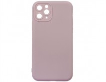 Чехол iPhone 11 Pro Силикон Matte 2.0mm (пурпурный)