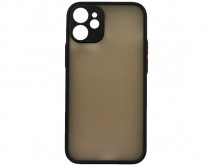 Чехол iPhone 12 Mini Mate Case (черный)