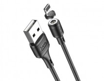 Кабель Hoco X52 magnetic Lightning - USB черный, 1м