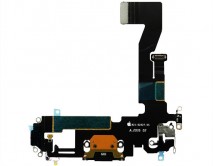 Шлейф iPhone 12/12 Pro на системный разъем черный 1 класс