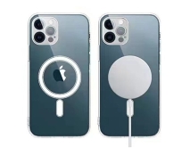 Чехол iPhone 7/8 Plus Acrylic MagSafe, с магнитом, прозрачный