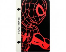 Защитная плёнка текстурная на заднюю часть "Супергерои" (Человек паук, MW68)