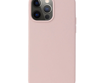 Чехол iPhone 13 Pro Max Liquid Silicone FULL (розовый песок) 