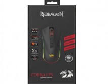 Проводная игровая мышь Redragon Cobra fps RGB, 9кнопок, 24000dpi, 78284 