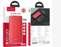 Внешний аккумулятор Power Bank 10000 mAh Hoco J68 красный