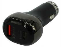 АЗУ-1USB + USB Type-C 312PD черная