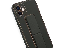 Чехол iPhone 13 Sunny Leather+Stander (черный) 