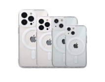 Чехол iPhone 13 Mini Acrylic MagSafe, с магнитом, прозрачный 