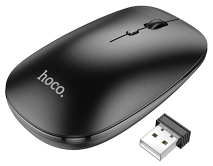 Беспроводная мышь Hoco GM15 Art, черный, два режима подключения 2.4G/BTv3.0+v5.0, 800/1200/1600DPI, 4D клавиши