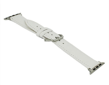 Ремешок Watch Series 42mm/44mm/45mm Crocodile Leather белый 