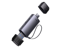 CardReader Baseus Lite USB-A/Type-C to SD/TTF, серый (WKQX060113)