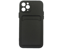 Чехол iPhone 11 Pro TPU CardHolder (черный)