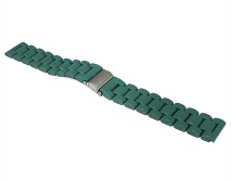 Ремешок Samsung/Huawei/Amazfit Bip/Amazfit GTS 20mm 3-bead пластик пастельный-зеленый