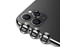 Защитная накладка на камеру iPhone 13 Pro/13 Pro Max черная (комплект 3шт)