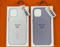 Чехол iPhone 13 Mini Clear Case MagSafe hi-copy (фиолетовый)