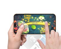 Защитное стекло iPhone 12/12 Pro ANANK  Anti-fingerprint (для игр, не отставляет отпечатков пальцев) матовое черное 